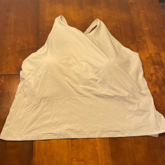 NWT Fabletics Strappy Built in Bra Tank-Grey 2XL - Picture 3 of 6